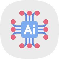 Super Intelligence Vector Icon Design