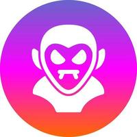 Dracula Vector Icon Design