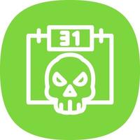 October 31st Vector Icon Design