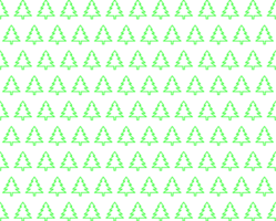 Christmas trees seamless pattern png