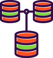 Database Vector Icon Design