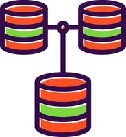 Database Vector Icon Design