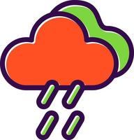 Drizzle Vector Icon Design