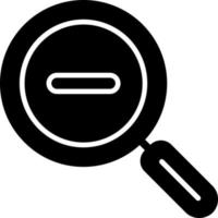 Zoom Out Vector Icon Design