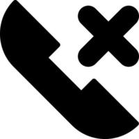 Missed call Vector Icon Design