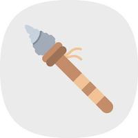 Spear Vector Icon Design