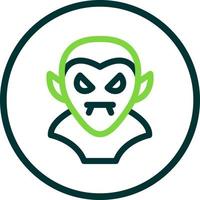 Dracula Vector Icon Design