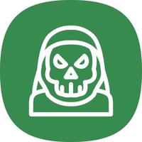 Grim Reaper Vector Icon Design