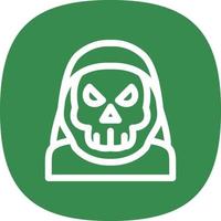 Grim Reaper Vector Icon Design