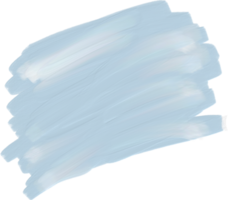 distintivo de traçado de pincel de óleo azul fundo texturizado grunge png