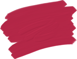 Coup de pinceau à l'huile viva magenta couleur de l'année fond d'insigne texturé png