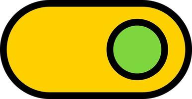 Toggle Right Vector Icon Design