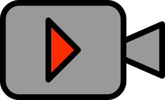 Video Vector Icon Design