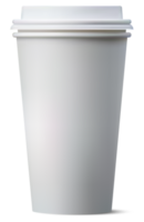 taza de café de papel png