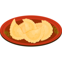 mexikansk empanadas. traditionell populär mexikansk mat png