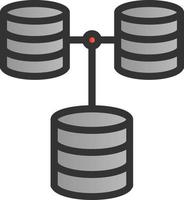 Database Vector Icon Design