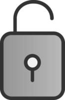 Unlock Vector Icon Design