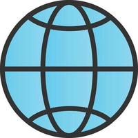 Globe Vector Icon Design