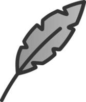 Feather Vector Icon Design