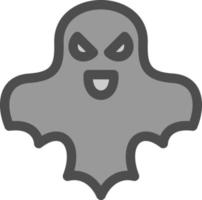 diseño de icono de vector fantasma