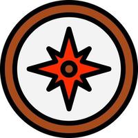 Compass Vector Icon Design