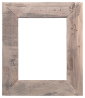 Rustic wooden picture frame with copy space png