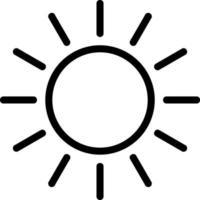 Sun Vector Icon Design