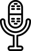 Mic Vector Icon Design