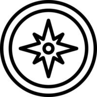 Compass Vector Icon Design