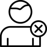 User x Vector Icon Design