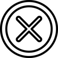 Cross Vector Icon Design