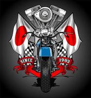 biker vector template for graphic design