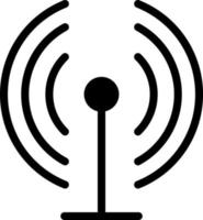 Antenna Vector Icon Design