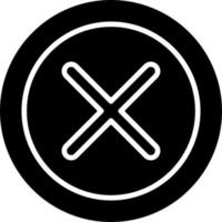 Cross Vector Icon Design