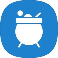 Cauldron Vector Icon Design