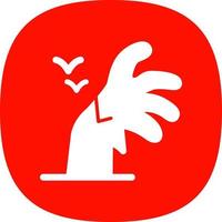 Scary Hand Vector Icon Design