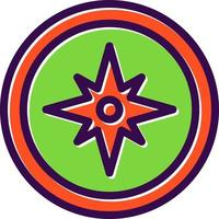 Compass Vector Icon Design