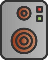 Speaker Vector Icon Design