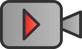 Video Vector Icon Design