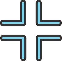 Minimize Vector Icon Design