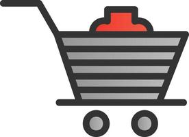 Shopping Cart Vector Icon Design