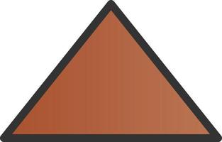 Triangle Vector Icon Design