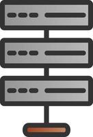 Server Vector Icon Design