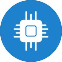Cpu Vector Icon Design