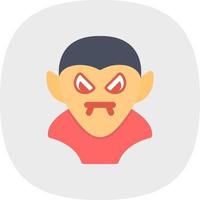 Dracula Vector Icon Design