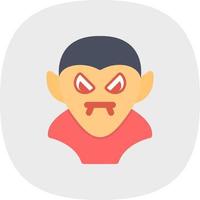 Dracula Vector Icon Design