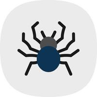 diseño de icono de vector de araña