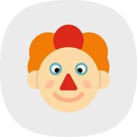 Clown Vector Icon Design
