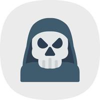 Grim Reaper Vector Icon Design