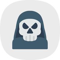 Grim Reaper Vector Icon Design